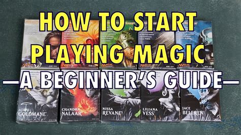 How to play Magic: The Gathering: A beginner's guide.